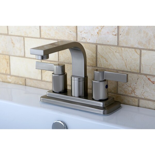 KB8468NDL NuvoFusion 4 Centerset Bathroom Faucet, Brushed Nickel